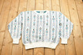Vintage 1990s 417 Van Heusen Knitted Crewneck Sweater