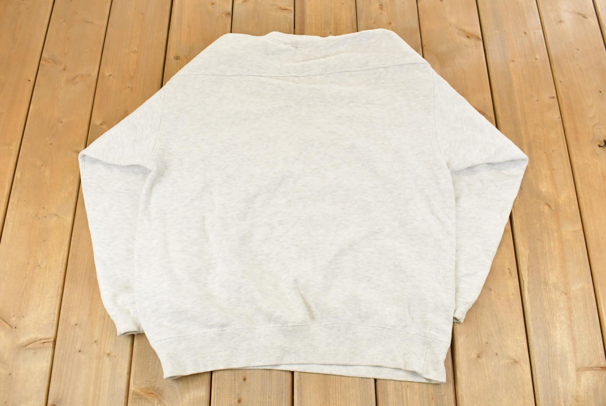 Vintage 1990s Notre Dame University Collegiate Crewneck Sweatshirt Men's Large
