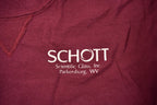 Vintage 1990s Schott Scientific Glass Russell Crewneck Sweatshirt
