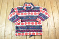 Vintage 1990s Bay Club Fleece Outdoorsman Sweater
