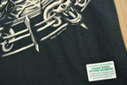 Vintage 2001 Deadstock Liquid Blue Dragon All Over Print T-Shirt