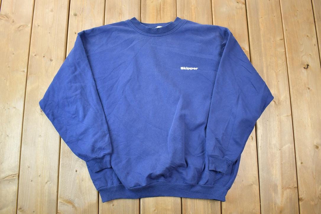 Vintage 1990s Fifty Fifty Skipper Crewneck Sweatshirt