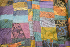 Vintage 1990s Patchwork All Over Print Puffer Jacket