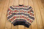 Vintage 1980s Bohrer Innsbruck Knitted Cardigan Sweater