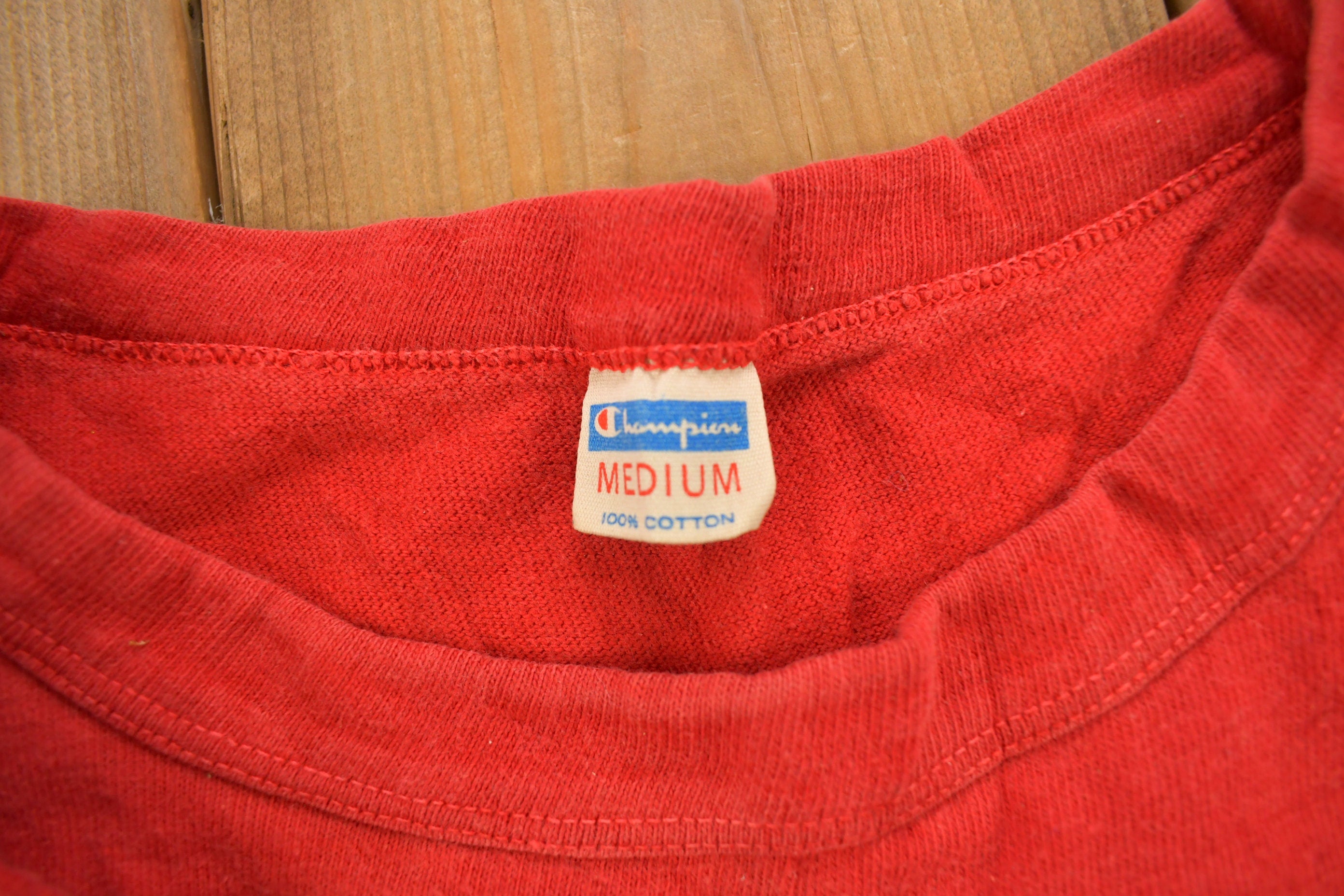 Vintage 1974 Big Red Machine Country Jersey Style Champion T Shirt
