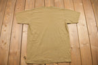 Vintage 1990s Christmas Deer Graphic T Shirt