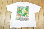 Vintage 1990s Preserve Our Rainforest Toucan Souvenir T-Shirt Mens XL