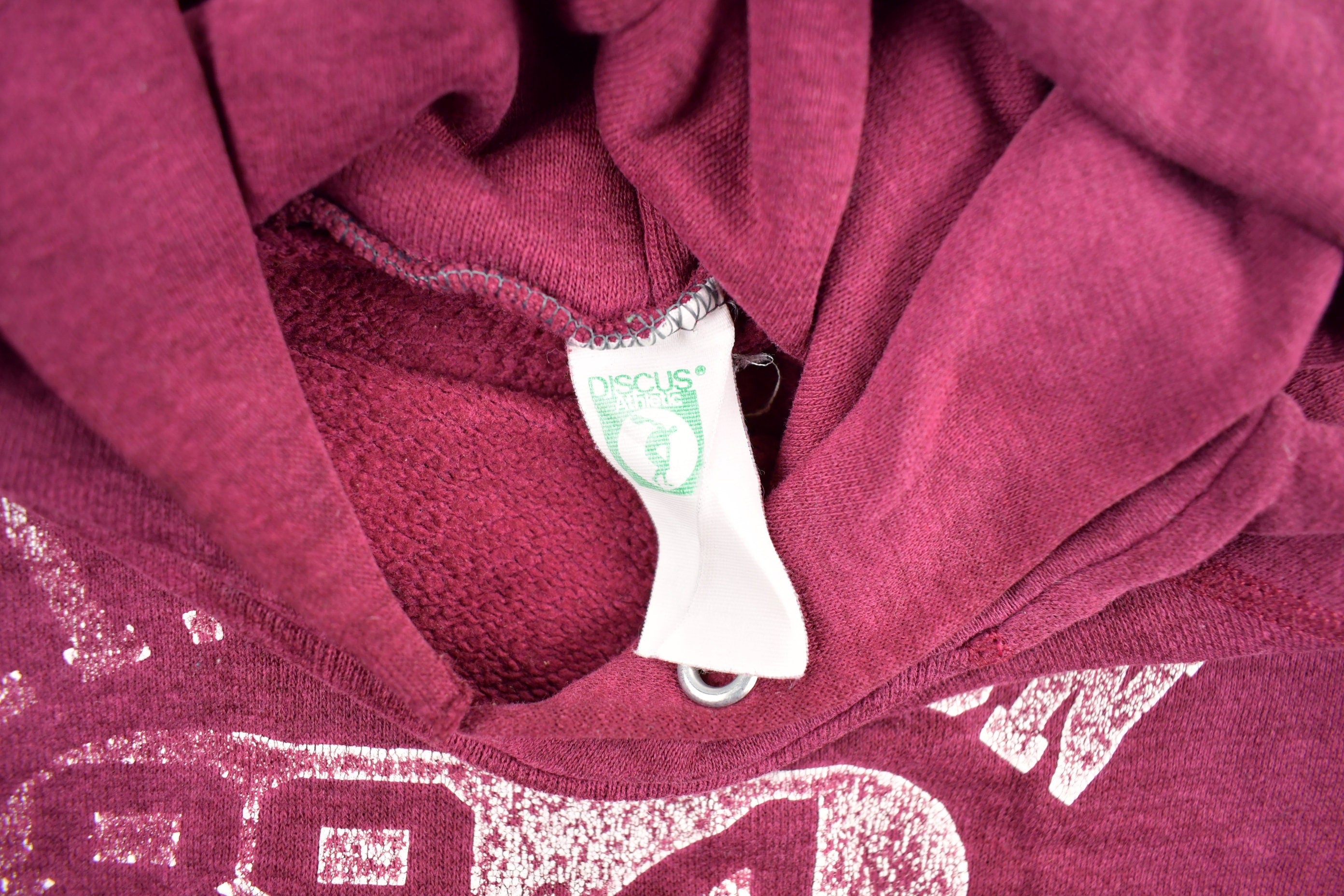 Vintage 1980s Mt Vernon Track Graphic Hoodie
