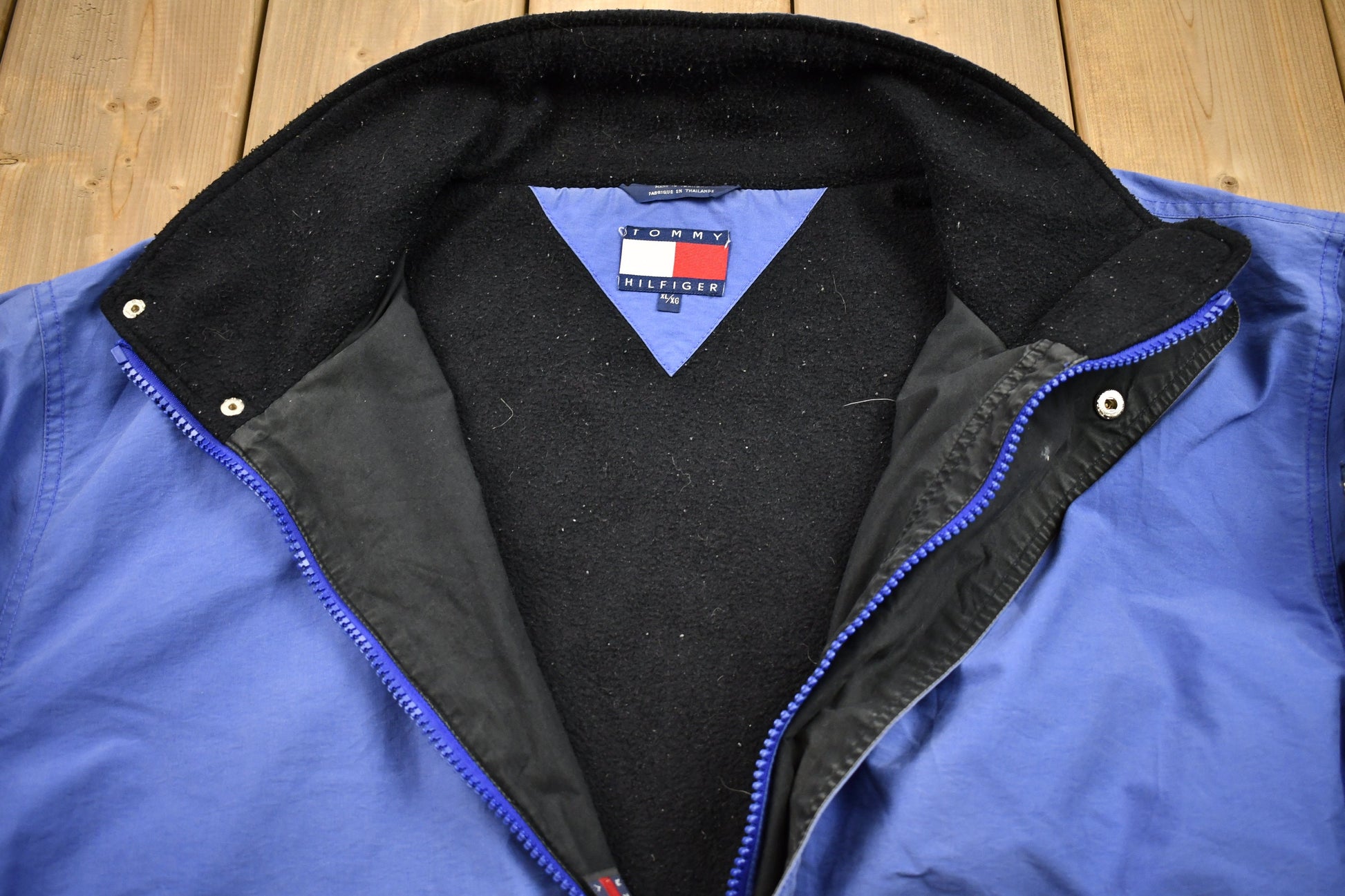 Vintage 1990s Tommy Hilfiger Fleece Lined Jacket