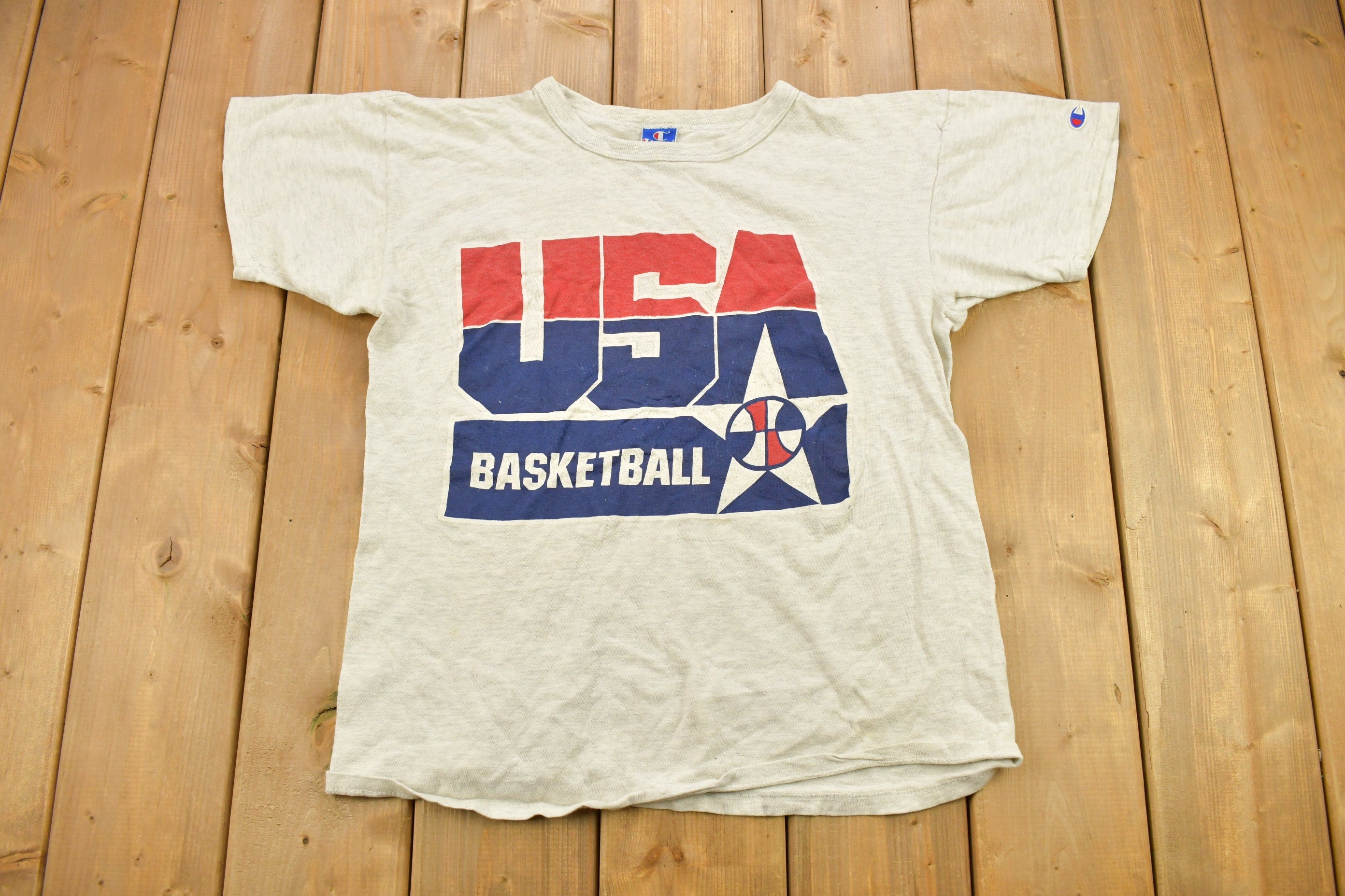 Vintage 1990s USA Basketball Champion T-Shirt