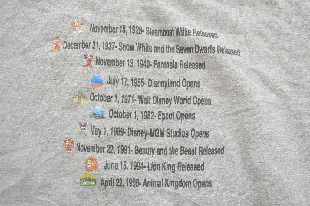 Vintage 1998 Walt Disney World Anniversary Crewneck
