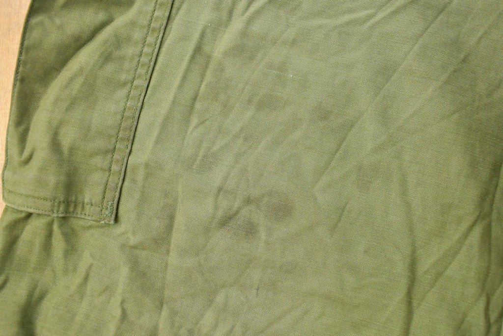 Vintage 1960s Military Army Cargo Field Trousers Olive Drab Pants Men's 32 x 28