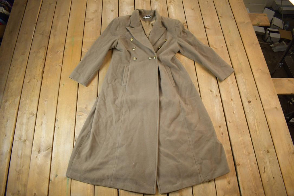 Vintage 1970s Hampton Row Double Breasted Wool Jacket Made In Canada