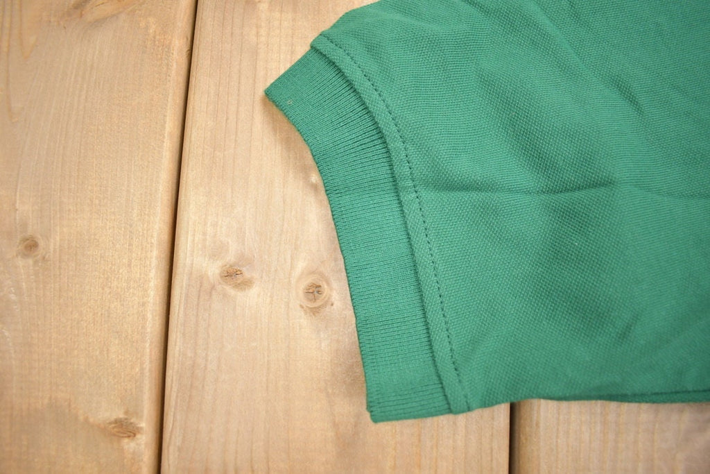 Vintage 1990s Dockers Green Polo Button Up Shirt  Plain Shirt  Casual Shirt  Formal Shirt