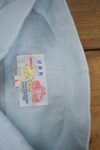 Vintage 1970s Double Red Horse Embroidered Button Up Shirt  70s Button Up  Vintage Embroidery  Short Sleeve  True Vintage