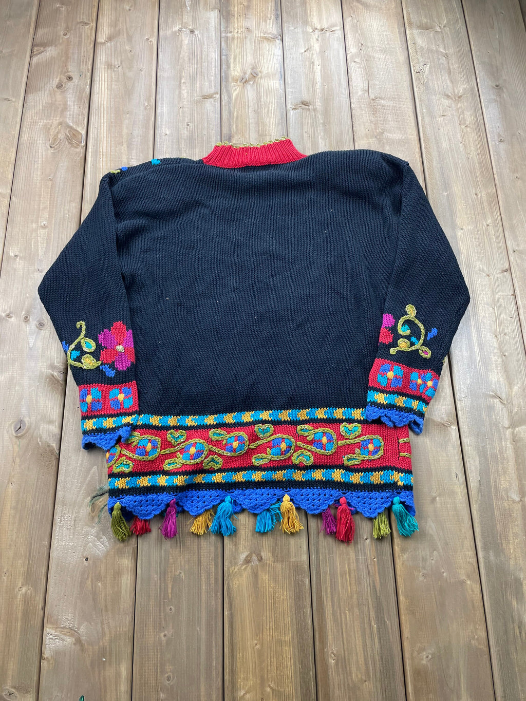 Vintage 1990's Gantos Knitted Sweater , Vintage 90s Crewneck