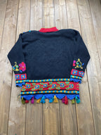 Vintage 1990's Gantos Knitted Sweater , Vintage 90s Crewneck