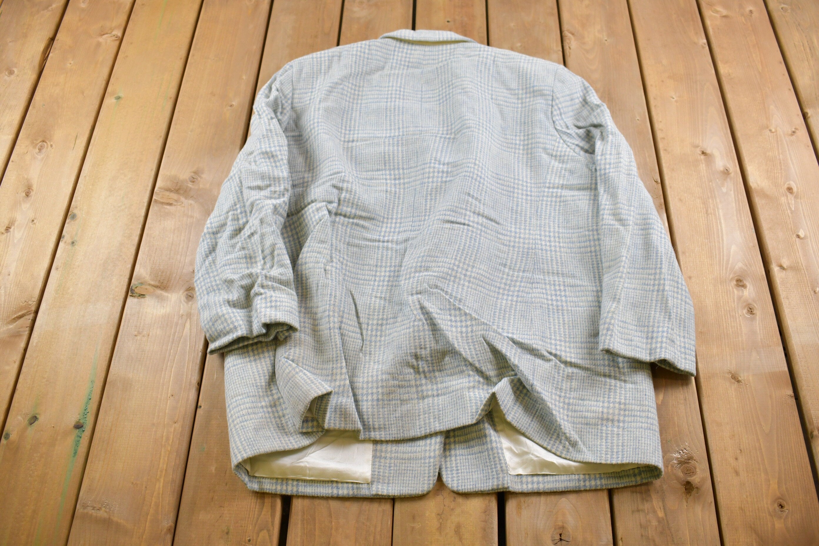 Vintage 1990s Lauren Ralph Lauren Plaid Blazer Jacket