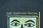 Vintage 1990s First Americans Festival Single Stitch T-Shirt