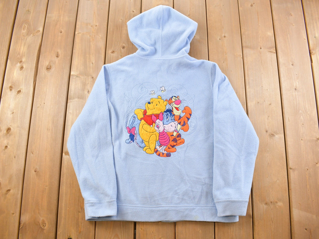Vintage 1990s Disney Winnie The Pooh Disney Fleece Hoodie