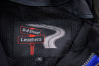 Vintage 1990s 3rd Street Leathers Full Zip Jacket