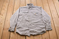 Vintage 1990s Flame Resistant Carhartt Blank Button Up Shirt