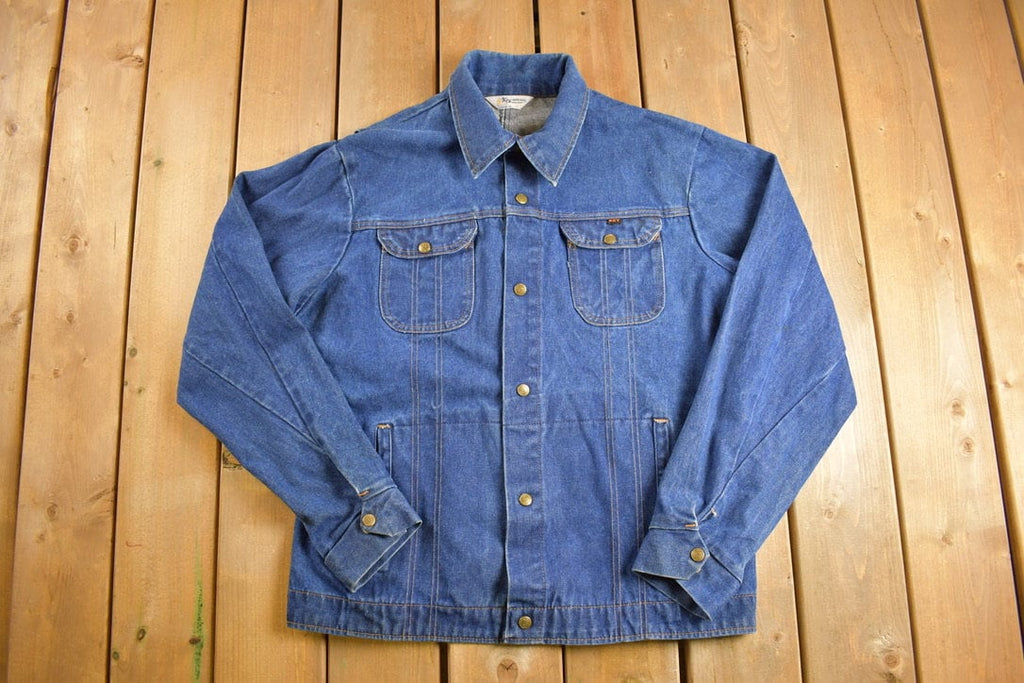 Vintage 1980s Key Imperial Jean Jacket