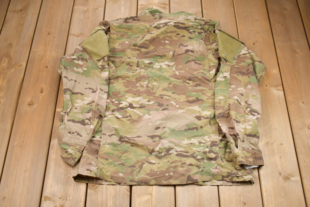 Vintage 2001 Military Camo Field Jacket