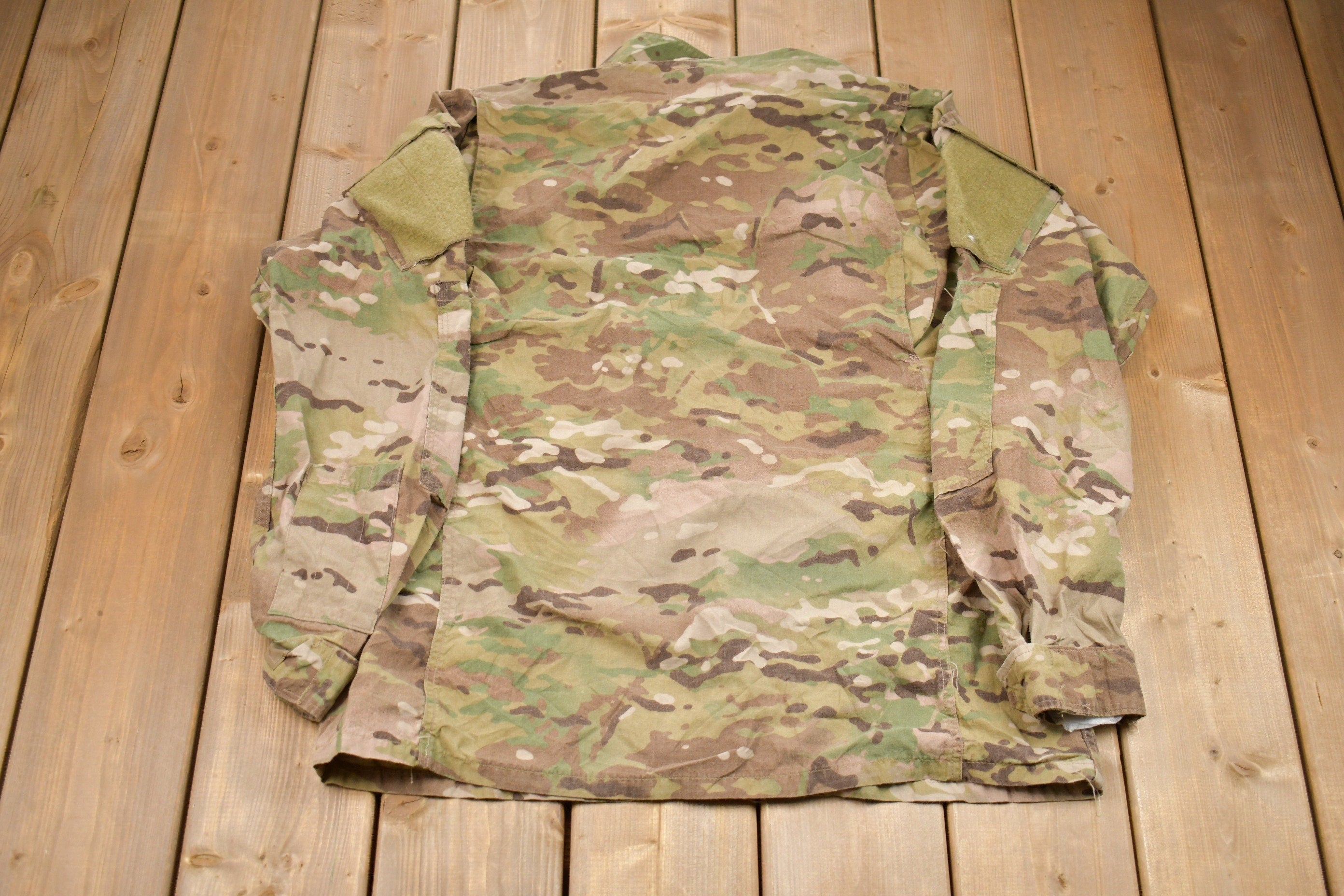 Vintage 2001 Military Camo Field Jacket
