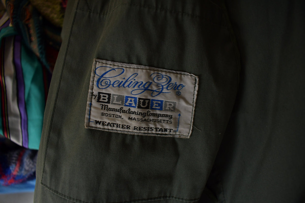 Vintage 1960s AG-274 Military Green Water Repellent Jacket