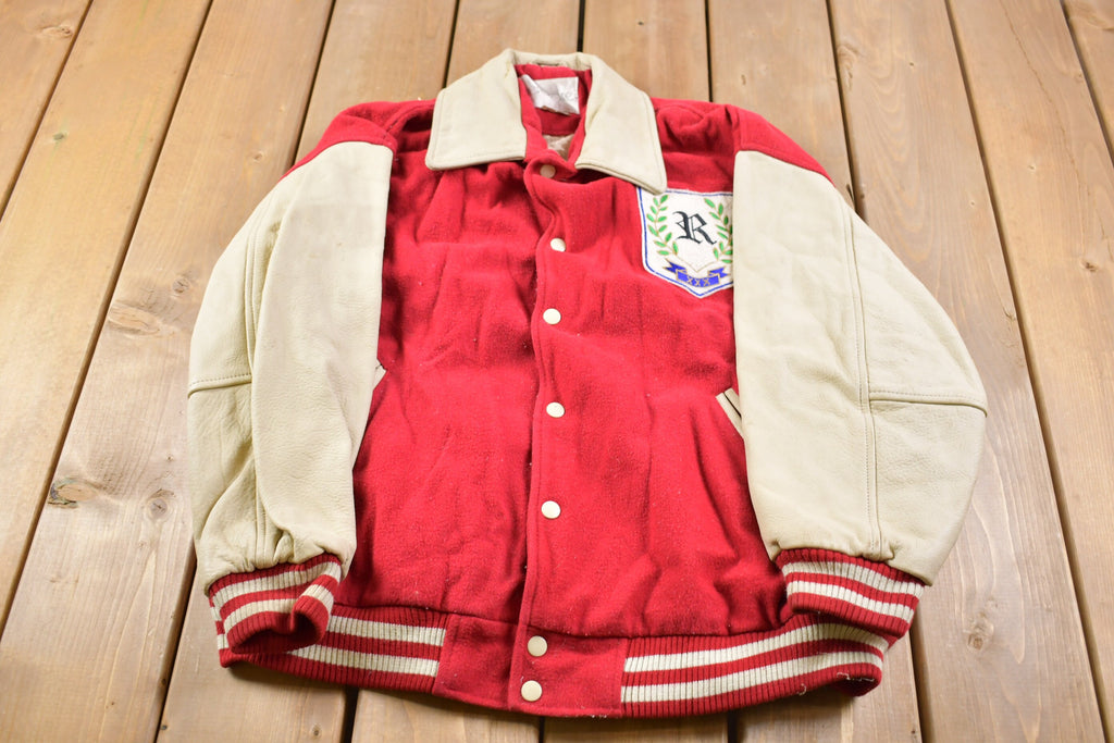 Vintage 1990s Authentic Repertoire Letterman Jacket