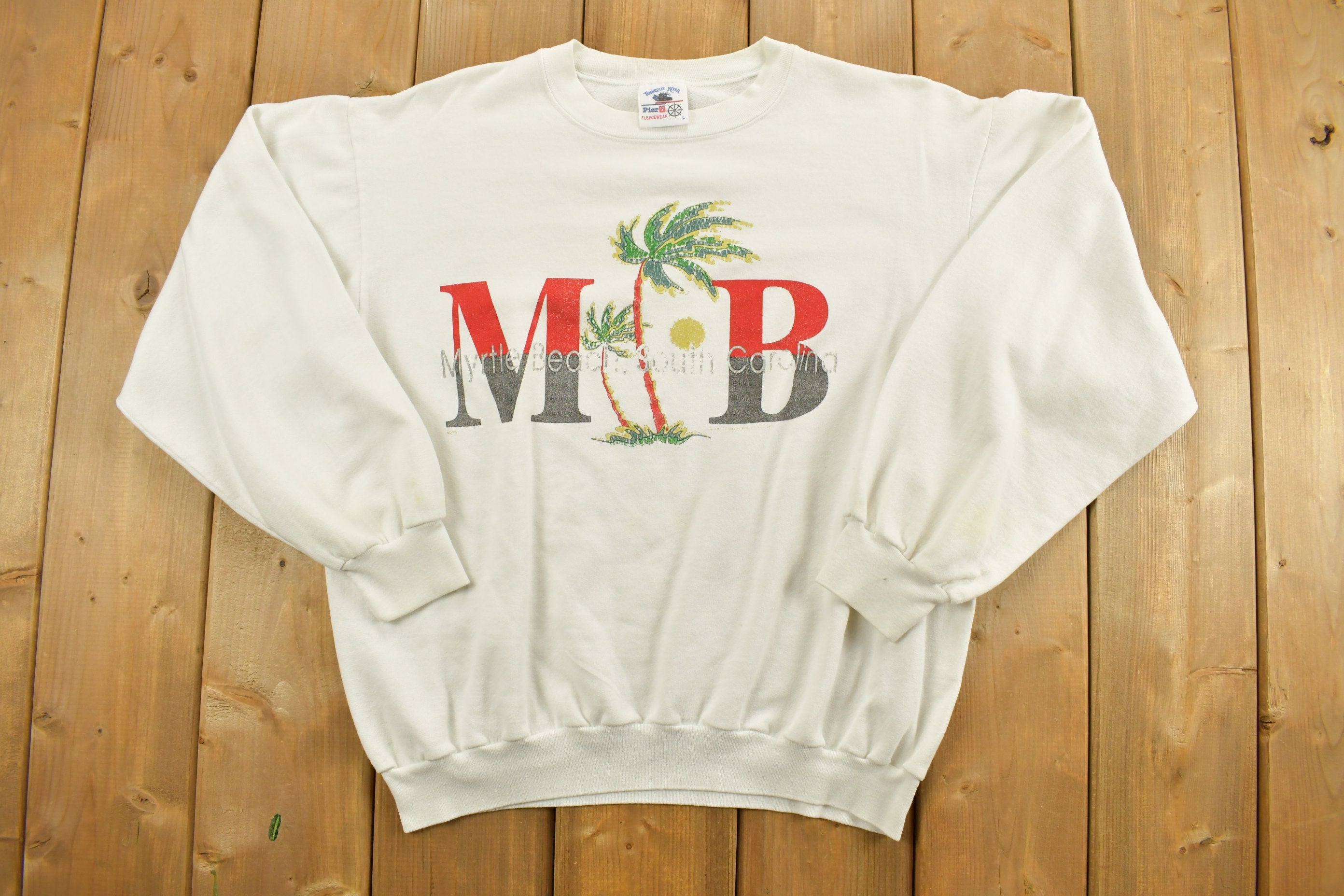 Vintage 1990s Myrtle Beach South Carolina Crewneck Sweatshirt