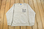 Vintage 1990s University of Alaska Fairbanks Collegiate Crewneck Sweatshirt Men's Large