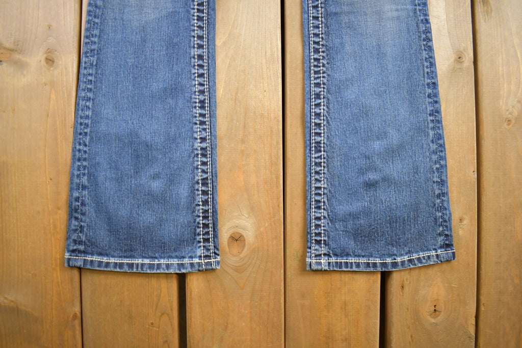Vintage Y2K Miss Me Bedazzled Low Rise Jeans Size 26x34