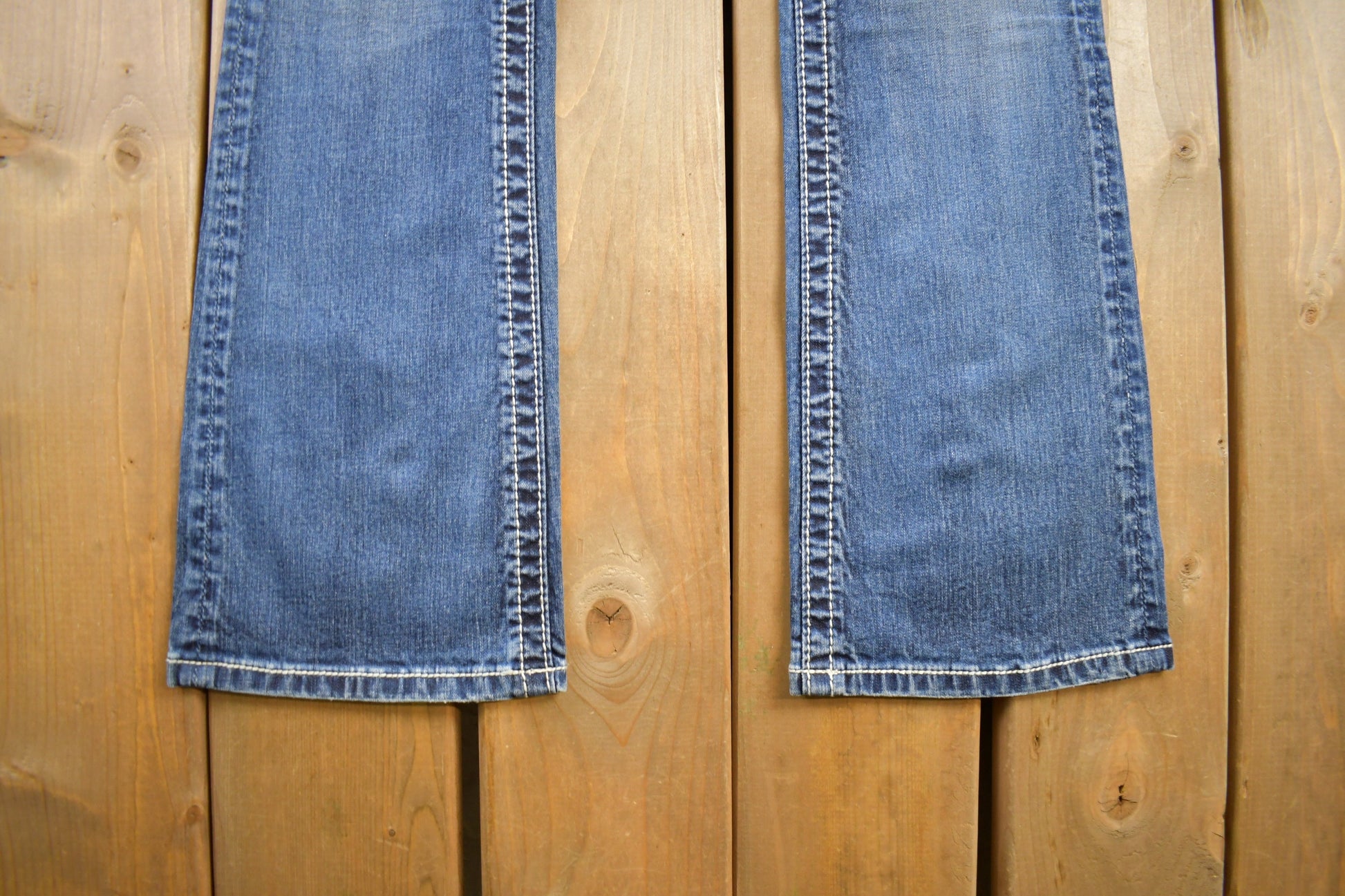 Vintage Y2K Miss Me Bedazzled Low Rise Jeans Size 26x34