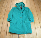 Vintage 1970s 100% Eatons Wool Button Up Jacket Made In Canada