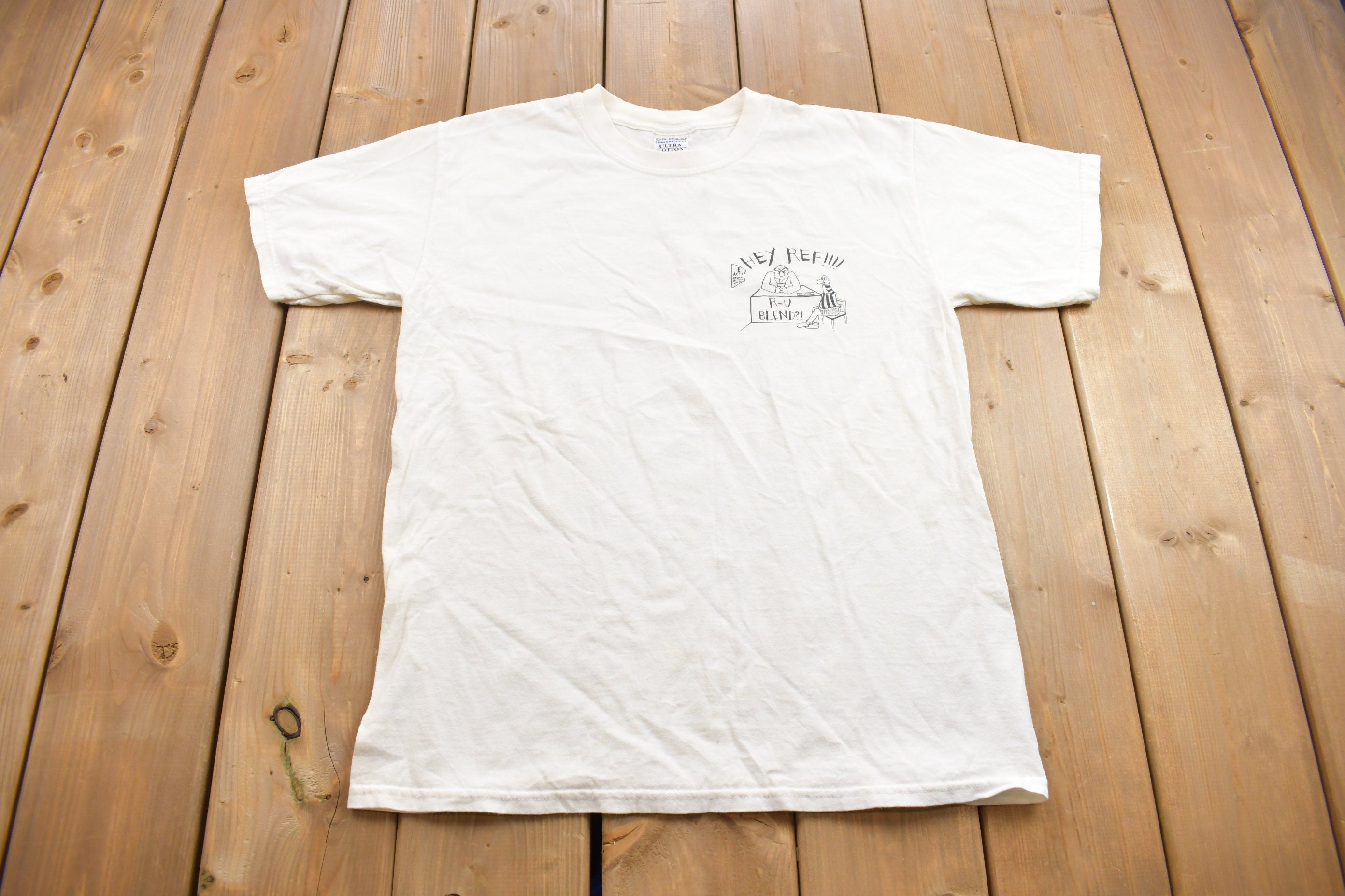 Vintage 1994 "Hey Ref! Are You Blind?" Graphic T Shirt