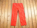 Vintage 1990s Red Draw String Pants Size 34x28