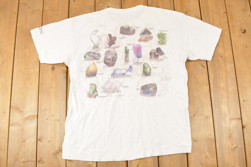 Vintage 1990s Special Crystals Mystic FAB Souvenir Travel T-Shirt Women's XL
