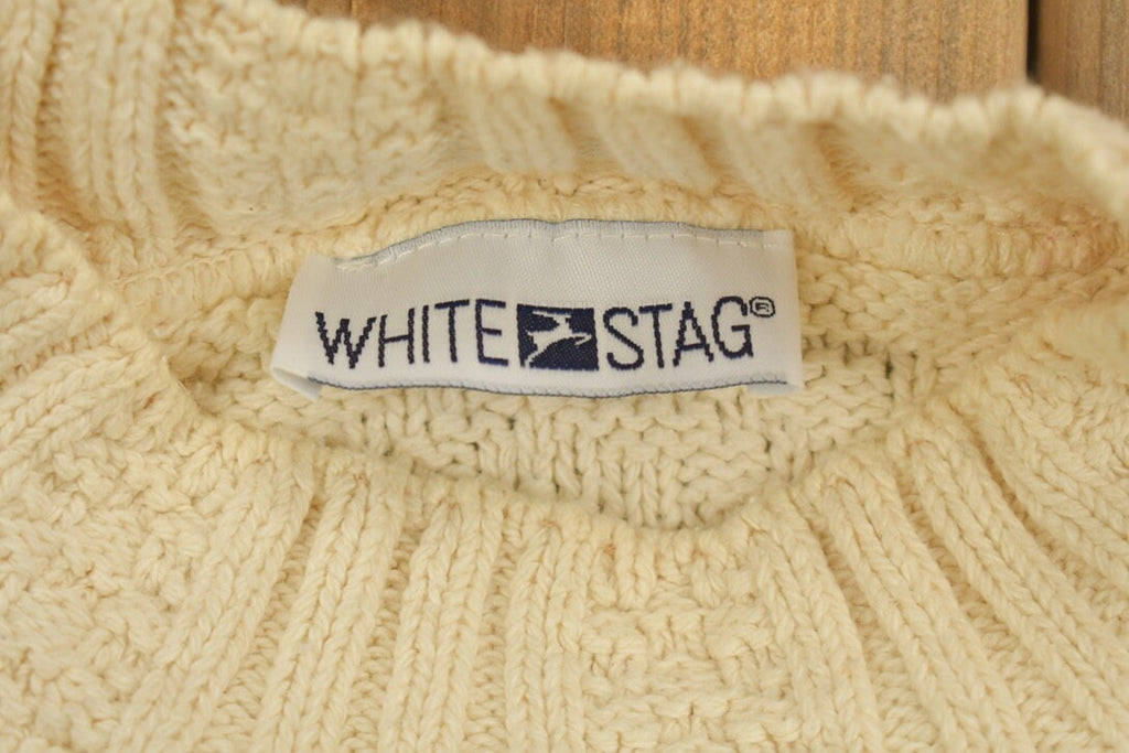 Vintage 1990s White Stag Knitted Crewneck Sweater