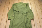 Vintage 1980s Military Trench Coat