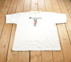 Vintage 1990s Party Girl Graphic Tee Shirt
