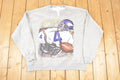 Vintage 1990s Minnesota Vikings Embroidered NFL Crewneck Sweatshirt Men's XL