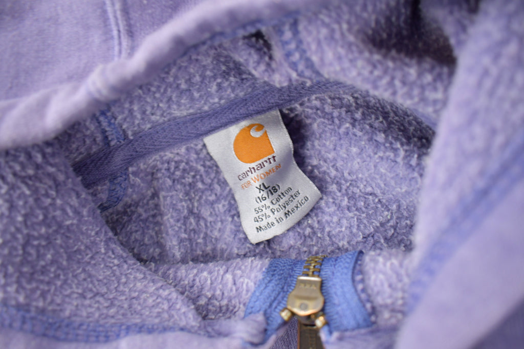 Vintage 1990s Carhartt For Women Zip Up Hoodie