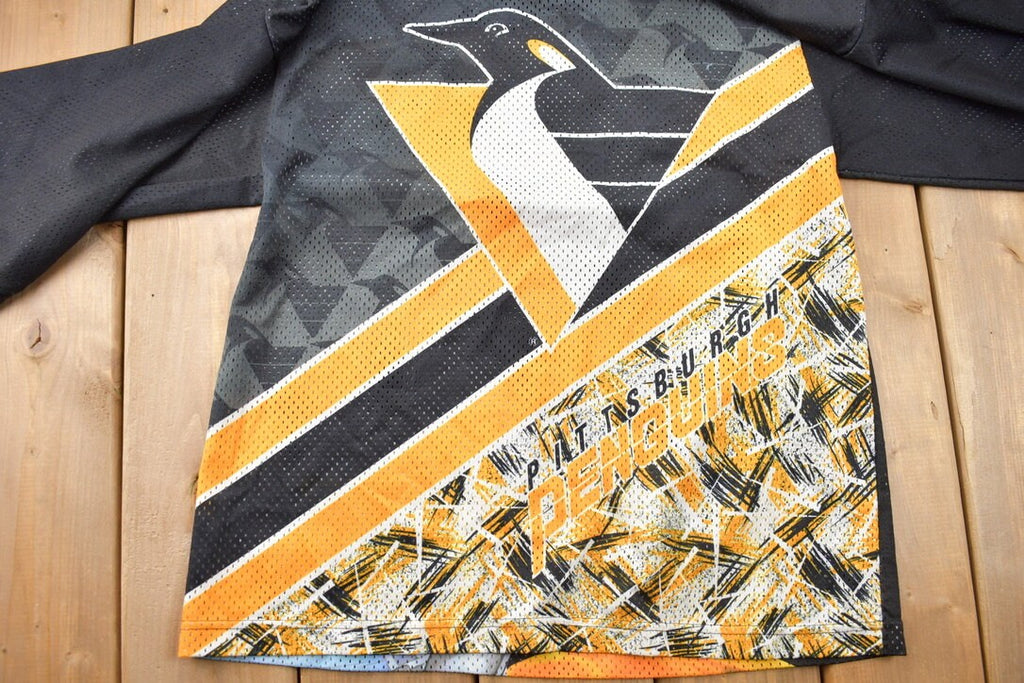 Vintage 1990s Pittsburgh Penguins NHL CCM Hockey Jersey