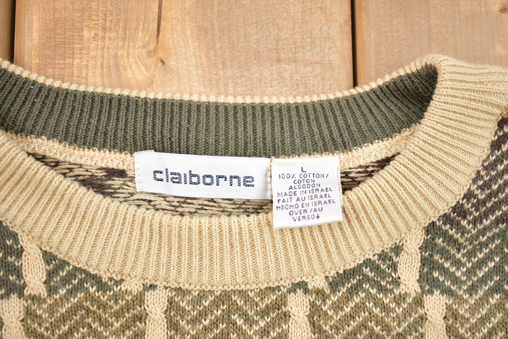 Vintage 1990s Claiborne Knitted Sweater
