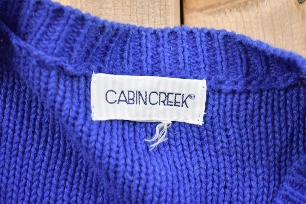 Vintage 1990s Cabin Creek Knitted Sweater