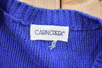 Vintage 1990s Cabin Creek Knitted Sweater