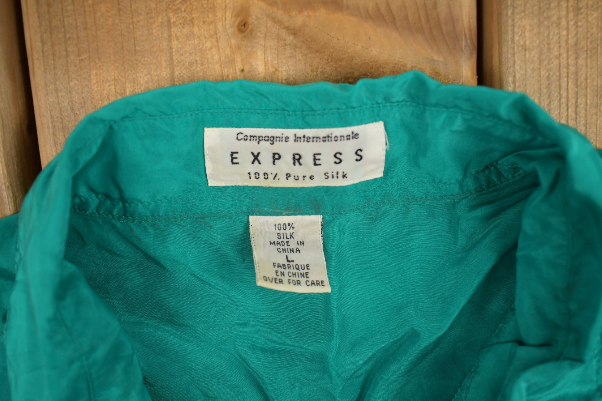 Vintage 1990s Express Short Sleeve Button Up Shirt
