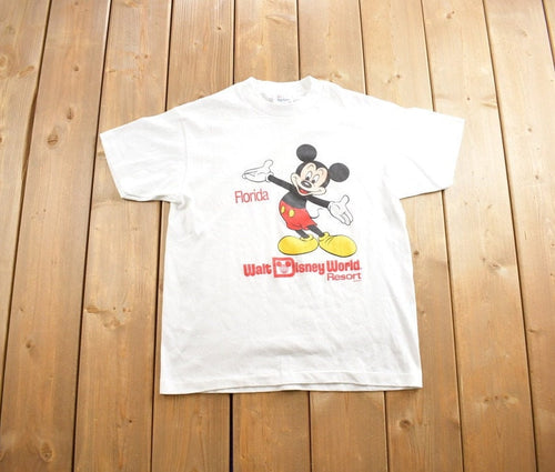 Vintage 1980s Mickey Mouse Walt Disney World Resorts Single Stitch T-Shirt